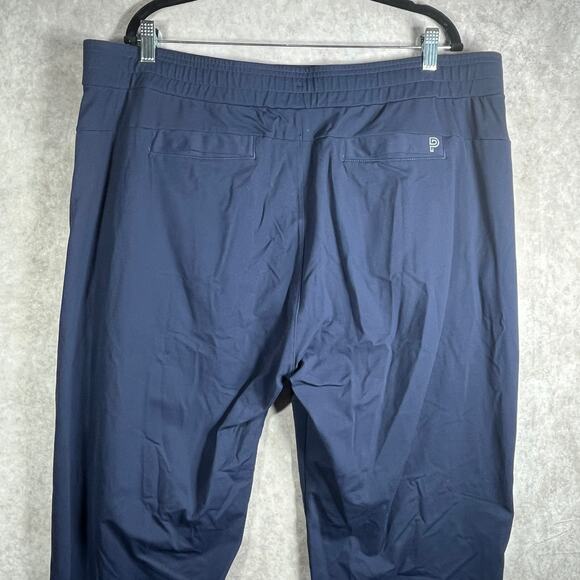 Public Rec Pants Mens 44X32 Navy Blue Drawstring Zip Pockets Athleisure Casual - Picture 5 of 11